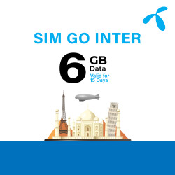 Holiday eSIM Go International 6 GB, 15 Days Validity  